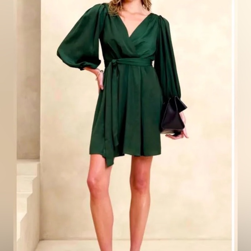 Banana Republic Factory Blouson Mini Dress 18